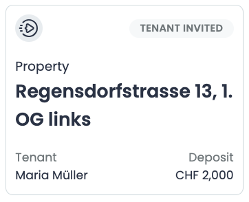 Create collateral: pending state